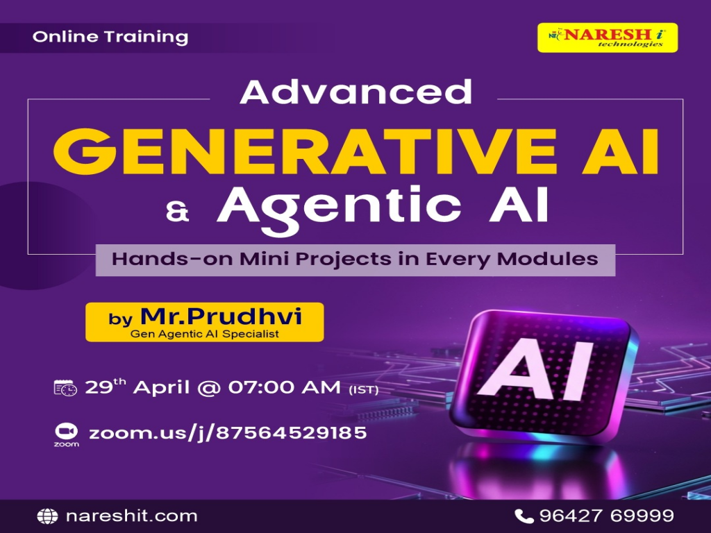 Advance Your Career with Generative AI & Agentic AI