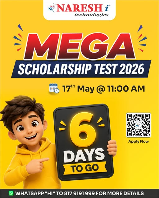 MEGA SCHOLARSHIP TEST 2026 - 6 Days To Go