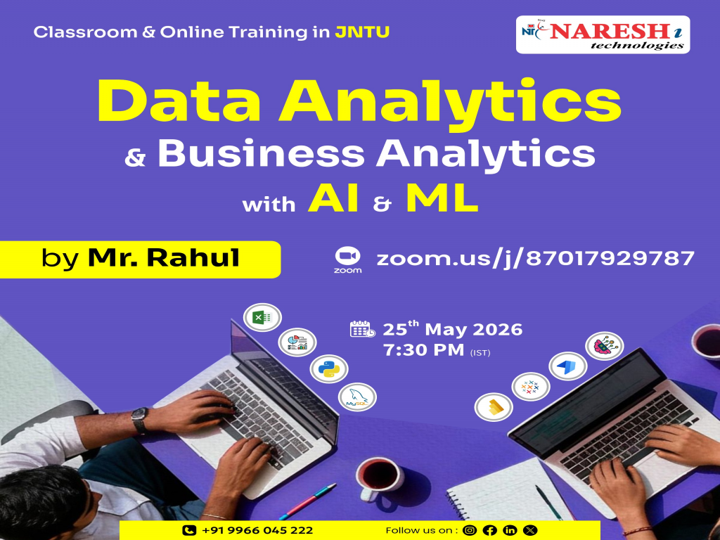 Build Your Future with Data Analytics & Business Analytics with AI & ML