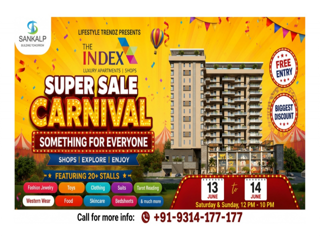 INDEX SUPER SALE CARNIVAL 2026