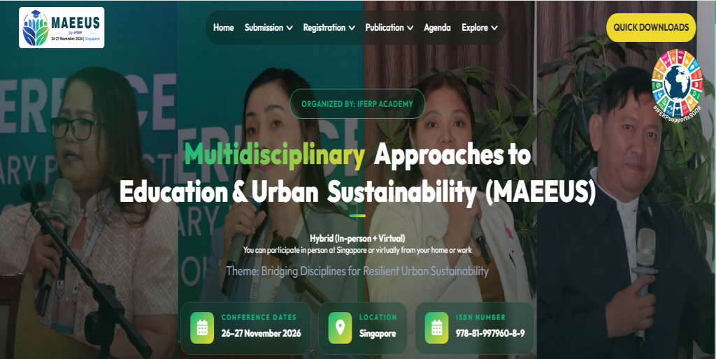 Multidisciplinary Approaches to Education & Urban Sustainability (MAEEUS)