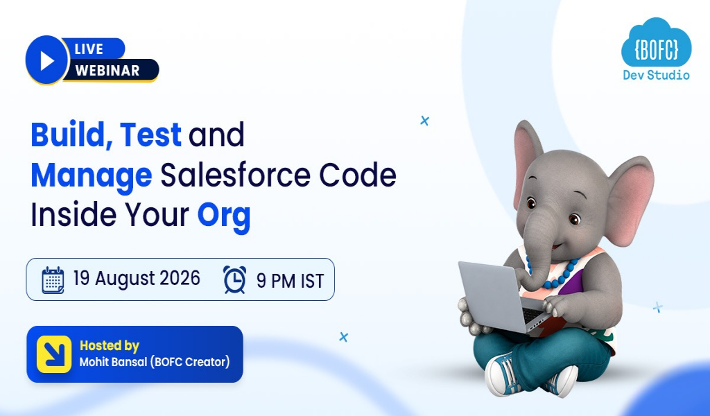 BOFC Dev Studio: Build, Test & Manage Salesforce Code Inside Your Org