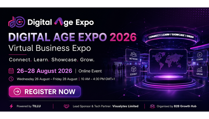 Digital Age Expo 26th - 28th August 2026 | Virtual Event