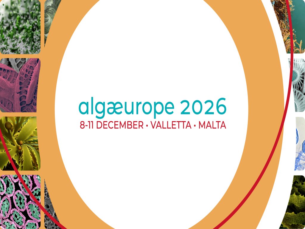 AlgaEurope 2026 - Conference about Science, Technology and Business in the Algae