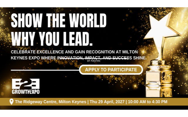 Milton Keynes B2B Growth Expo 2027 | Nominating Your Business For An Award