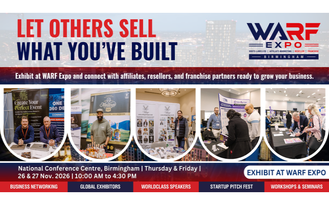 WARF Expo 2026 | Book Your Stand At Premier B2B Show