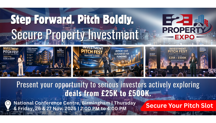 Property Expo 2026 | Join Us As Investment Pitch Fest